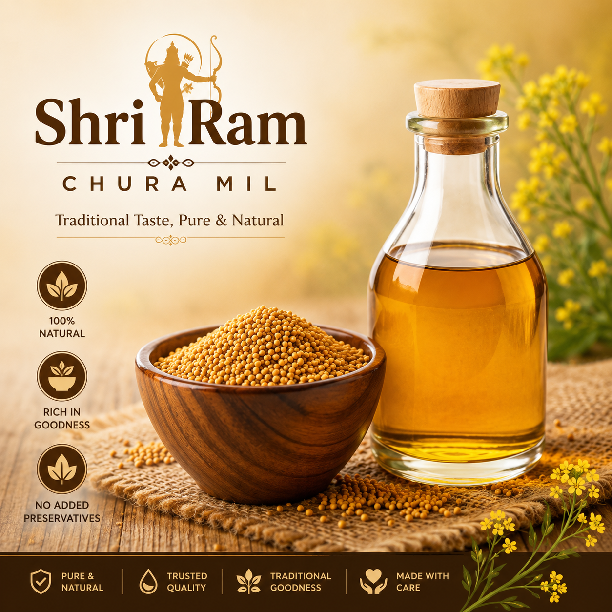शुद्ध सरसों तेल